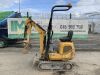 2016 Caterpillar 300.9D 1T Mini Excavator - 4