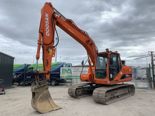 UNRESERVED 2005 Doosan Solar 140LC-V 14T Excavator