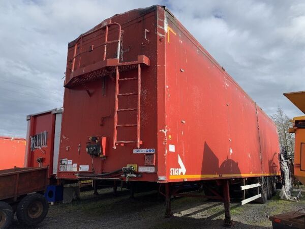 2004 STAS Tri Axle Walking Floor Trailer