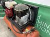 UNRESERVED Honda 200Ltr Petrol Key Start Compressor - 6