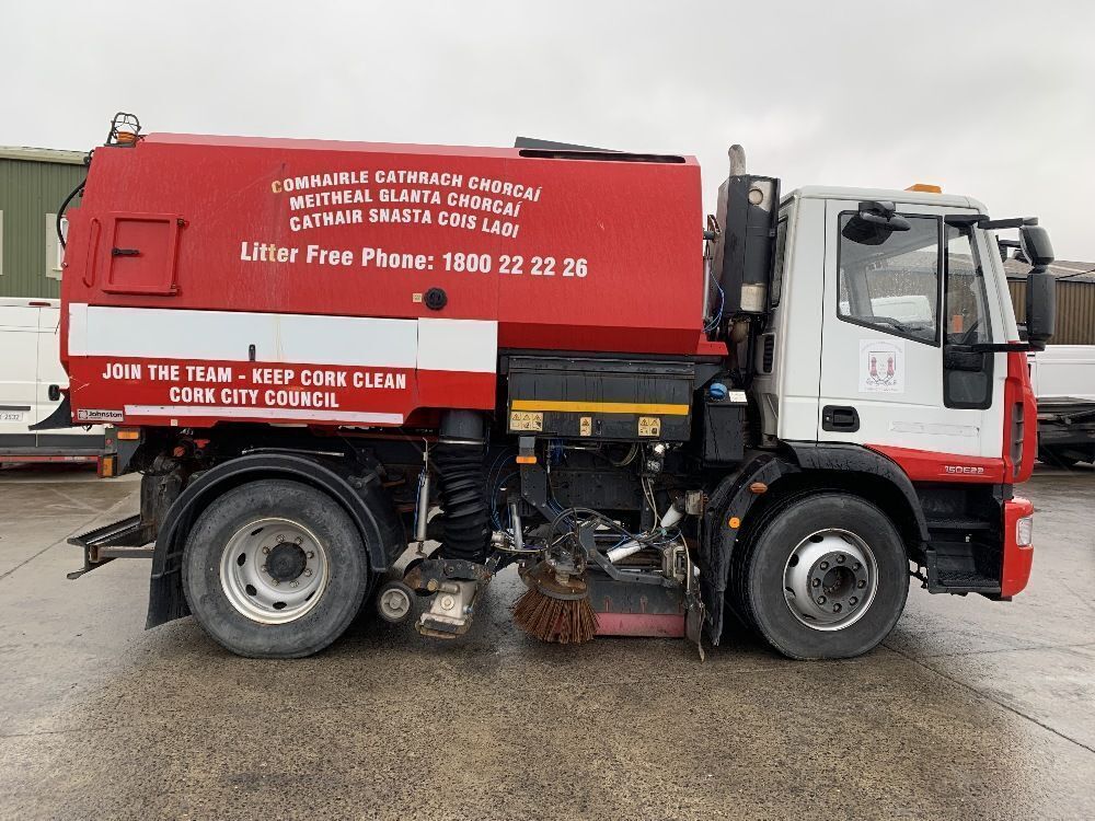 Unreserve 2014 Iveco Eurocargo 150e22 Sweeper C W Johnston Vt651 