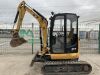 UNRESERVED 2015 Caterpillar 302.7DCR 2.8T Excavator  - 3