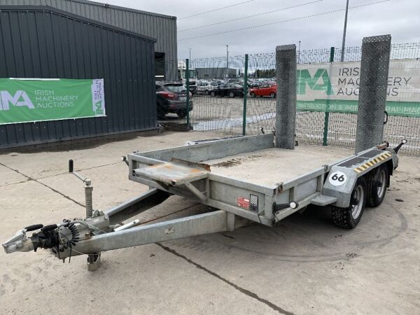 2016 Nugent Double Axle 3500KG Plant Trailer