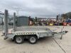 2016 Nugent Double Axle 3500KG Plant Trailer - 6