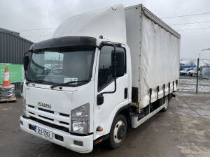 UNRESERVED 2010 Isuzu NNR 85 3.5T Curtainsider