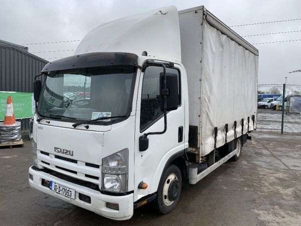 UNRESERVED 2010 Isuzu NNR 85 3.5T Curtainsider