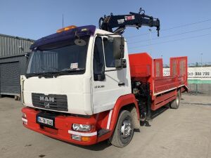 2004 MAN 12.185 12T Plant Truck c/w Hiab Crane