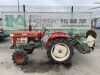 UNRESERVED Yanmar YM1700 Compact Diesel Tractor c/w Yanmar RS1300 Rotovator - 2