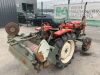 UNRESERVED Yanmar YM1700 Compact Diesel Tractor c/w Yanmar RS1300 Rotovator - 4