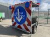 2009 Horizont Klemmfix Fast Tow Safety Warning Message Board - 19