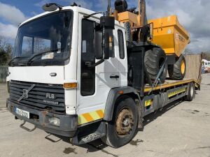 UNRESERVED 1999 Volvo FL6-18 Plant Truck