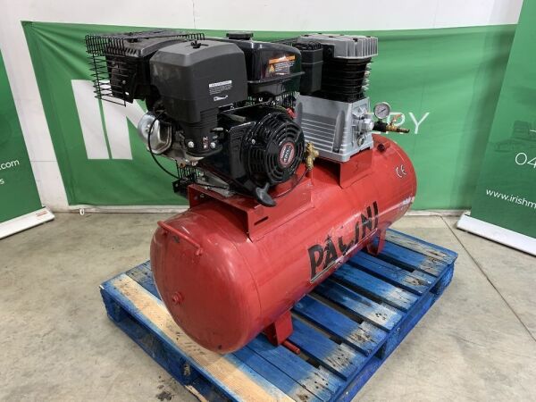 Pacini 200L Petrol Compressor c/w Loncin Engine