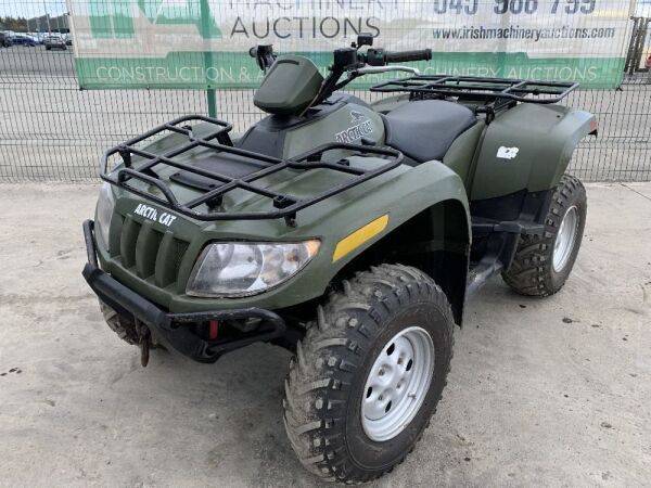 UNRESERVED 2014 Artic Cat 700cc Automatic Diesel Quad