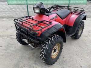 UNRESERVED Honda Forman S 450cc 4x4 Petrol Quad