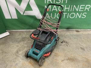 UNRESERVED Lot to Include: Bosch 220v Mower, Steam Team Wallpaper Stripper & Wet/Dry Carpet Cleaner