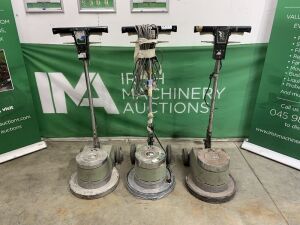 3x 17" Premier Scrubber/Polisher for Parts or Repair