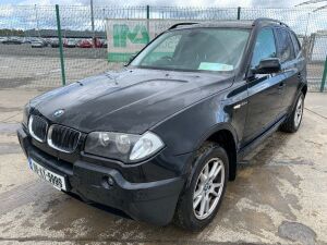 UNRESERVED 2006 BMW X3 2.0D High Spec Manual Jeep