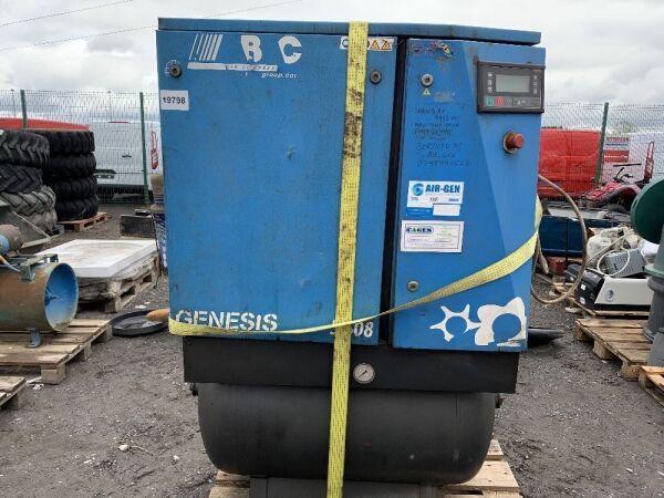 UNRESERVED Blue Screw Compressor