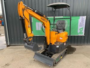 *LATE ENTRY* 2020 UNUSED KME 10 1T Mini Excavator