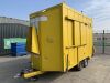 UNRESERVED 2002 Securi-Cabin Fast Tow Twin Axle Welfare Unit