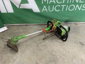 Husquvarna Chainsaw & Electric Strimmer