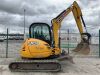 2014 JCB 8055RTS Zero Tail 5.5T Excavator - 5