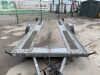 UNRESERVED Brian James Twin Axle Fast Tow Transporter Trailer 16ft x 6.5ft - 8