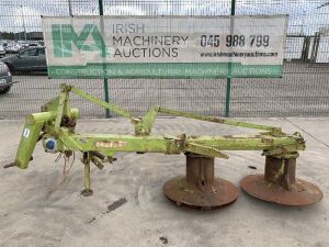 UNRESERVED Claas WM165 Rear Mounted Double Drum Mower