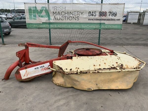 UNRESERVED Mesko-Rol KR165 Rear Mounted Double Drum Mower