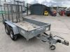 UNRESERVED Indespension Challenger Twin Axle Fast Tow Plant Trailer - 7