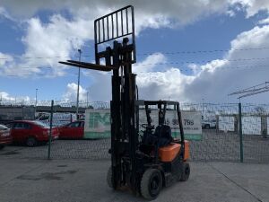 UNRESERVED 2017 Doosan DG25GP 2.5T Diesel Forklift