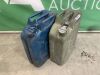 UNRESERVED 2x 20ltr Jerry Can