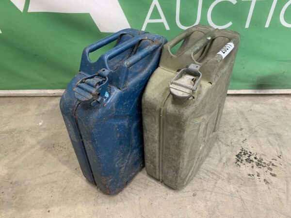 UNRESERVED 2x 20ltr Jerry Can