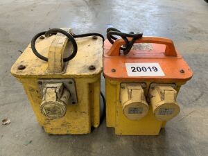 2x 110v Transformers