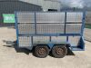 UNRESERVED 8' x 4'3" Double Axle High Sided Trailer - 2