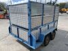 UNRESERVED 8' x 4'3" Double Axle High Sided Trailer - 5