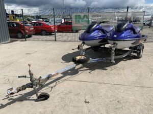 UNRESERVED Set of 2x 2003 Yamaha GP1300-B Wave Runner Jet Skis