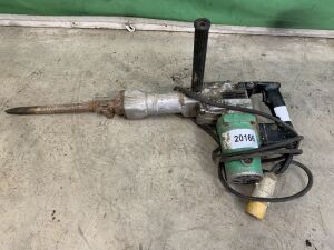 UNRESERVED Hiatchi 110v Demolition Drill