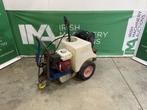 UNRESERVED Mobile Petrol Power Washer