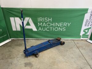 UNRESERVED Blue Long Floor Jack