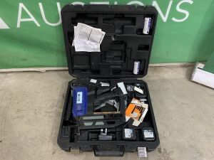 UNRESERVED Rawl Powers Cordless Nail Gun c/w 2 x Batteries & Charger