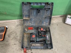 UNRESERVED Bosch Cordless Drill c/w 2 x Batteries