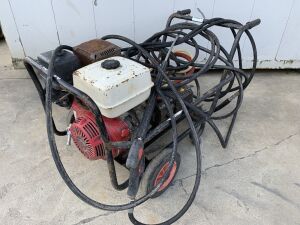 UNRESERVED Honda Petrol Powerwasher c/w Hose & Lance