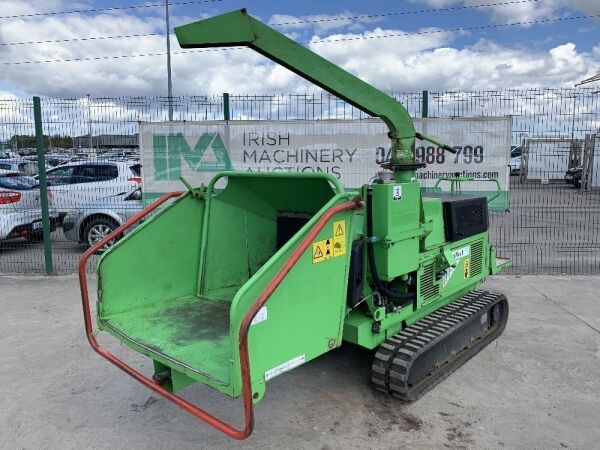 UNRESERVED 2006 Greenmech Arborist STC19 28MT50D Tracked Diesel Heavy Duty Wood Chipper