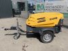 UNRESERVED 2016 Atlas Copco XAS47 Fast Tow Diesel 2 Tool Air Compressor - 2
