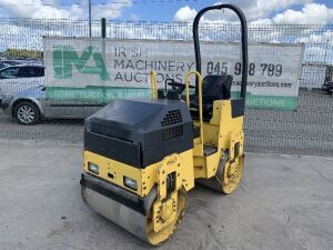 UNRESERVED 2006 Bomag BW90AD-2 Twin Drum Roller