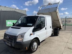 2013 Ford Transit 100 T350 RWD 4DR Crew Cab Tipper