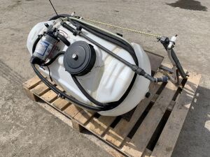 UNRESERVED Rear Mounted Quad Sprayer