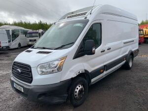 UNRESERVED 2015 Ford Transit V363 470E Base 125PS RWD Twin Wheel Jumbo Insulated Van