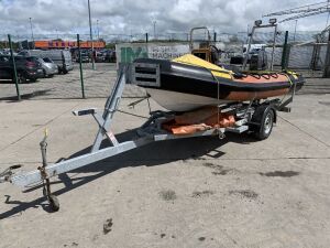 UNRESERVED 16ft Humber Dive Pro Rib Boat